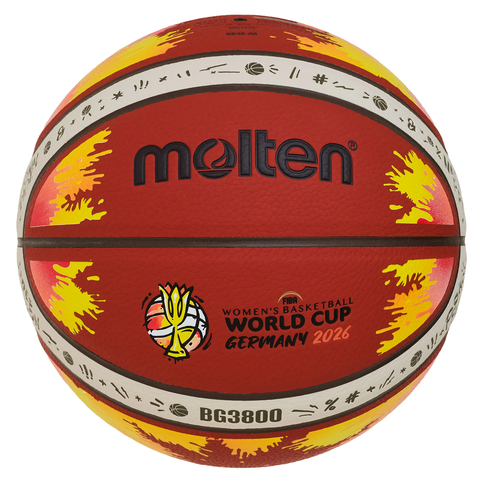 BG3800 Series Basketball - FIBA Women's Basketball World Cup 2026 Replica Game Ball